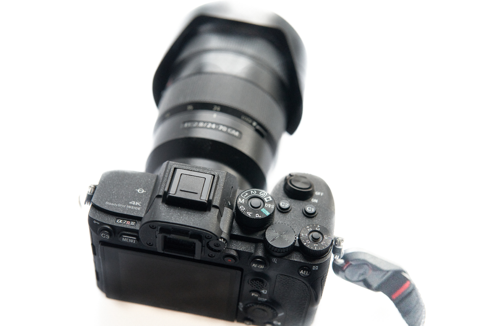 Photography training with professional mirrorless camera at our Rochdale photography studio